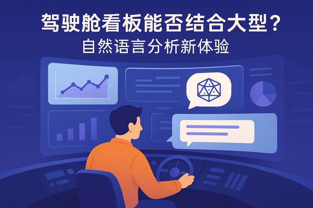 驾驶舱看板能否结合大模型？自然语言分析新体验