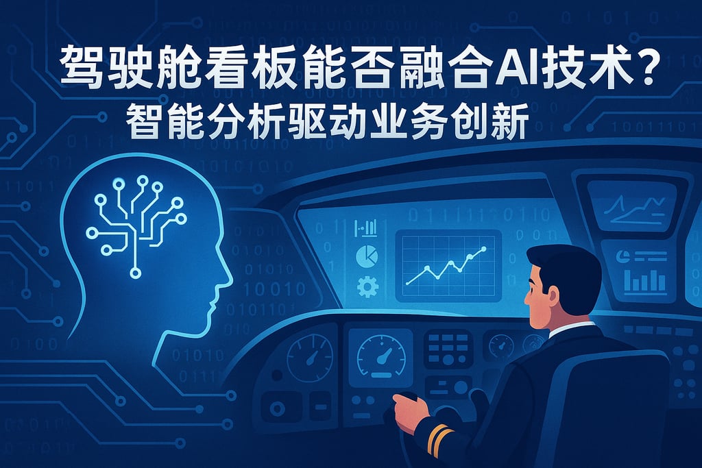 驾驶舱看板能否融合AI技术？智能分析驱动业务创新