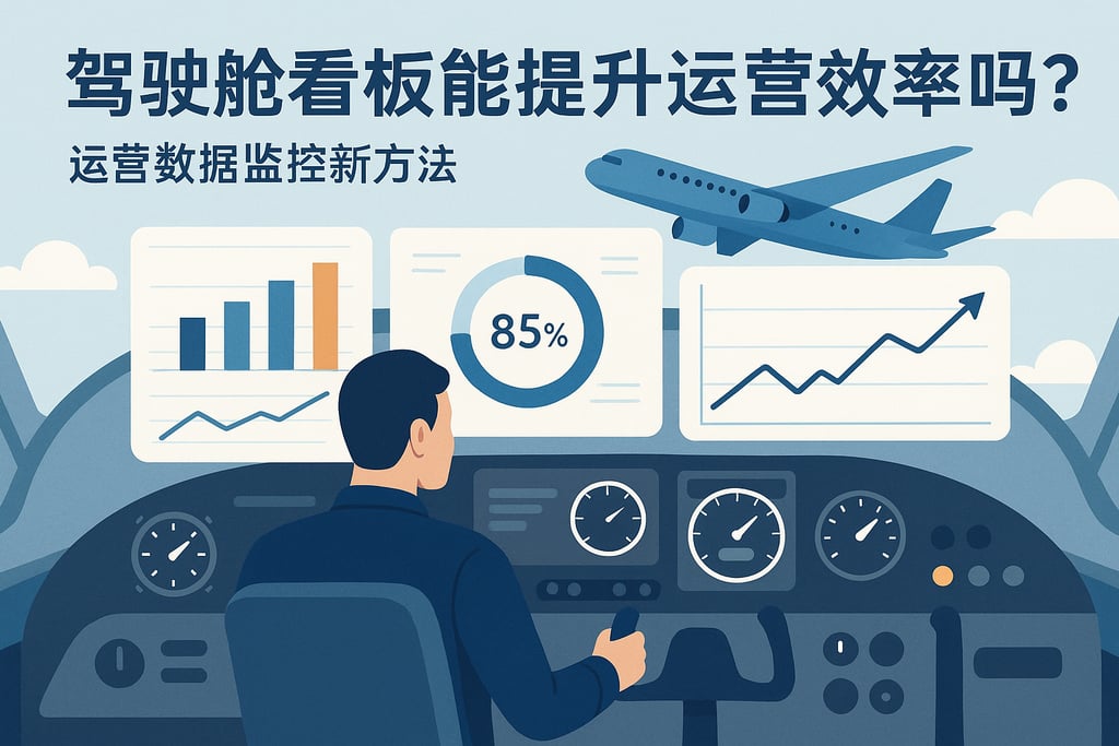 驾驶舱看板能提升运营效率吗？运营数据监控新方法