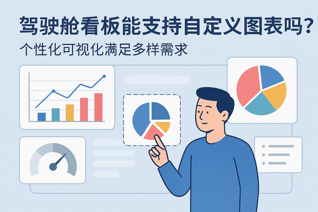 驾驶舱看板能支持自定义图表吗？个性化可视化满足多样需求
