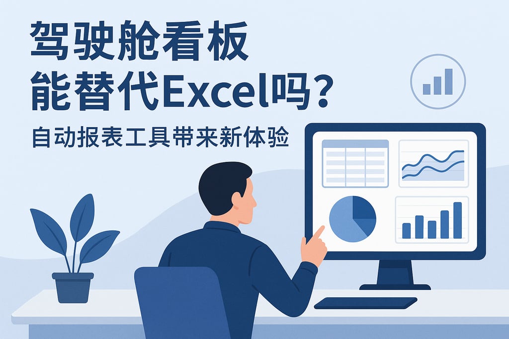 驾驶舱看板能替代Excel吗？自动报表工具带来新体验