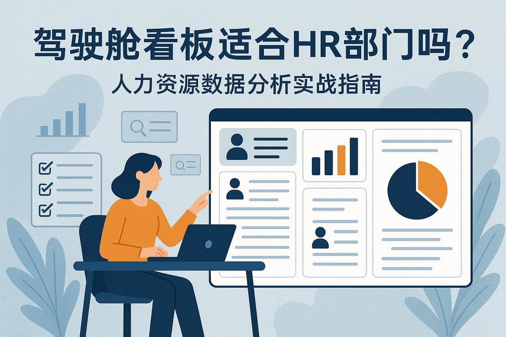 驾驶舱看板适合HR部门吗？人力资源数据分析实战指南