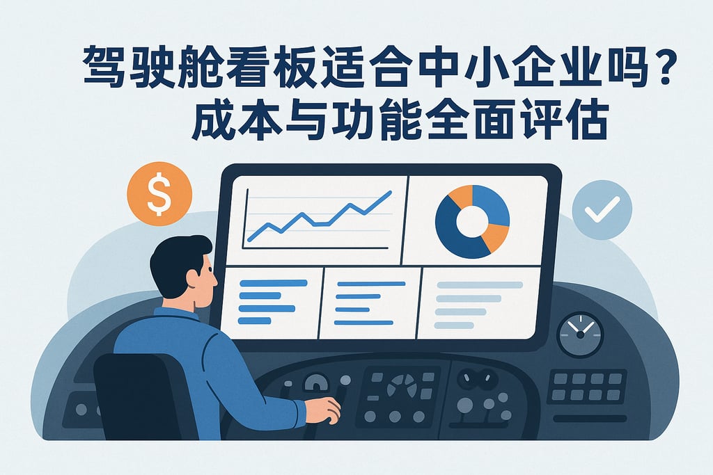 驾驶舱看板适合中小企业吗？成本与功能全面评估