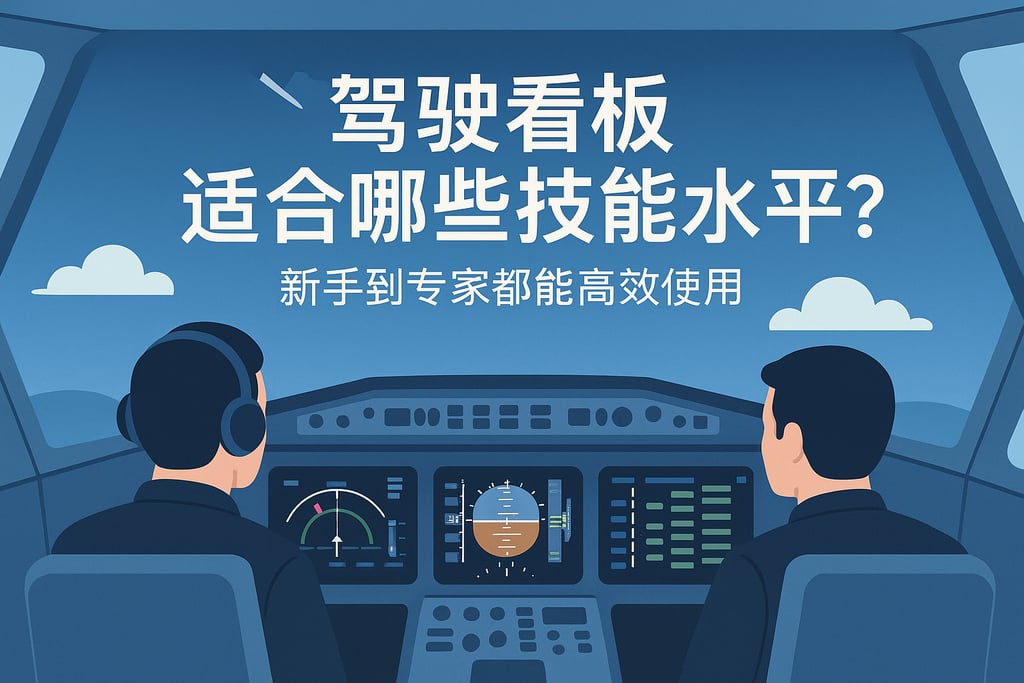 驾驶舱看板适合哪些技能水平？新手到专家都能高效使用