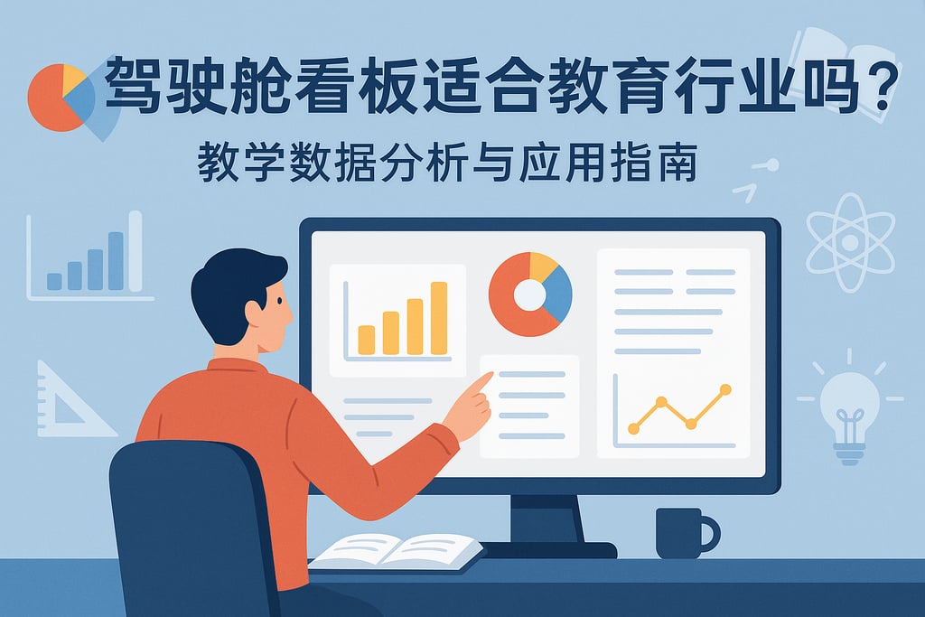 驾驶舱看板适合教育行业吗？教学数据分析与应用指南