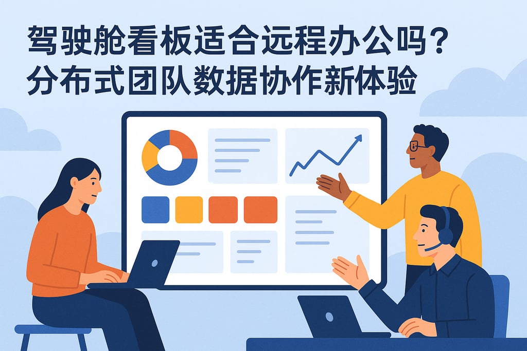 驾驶舱看板适合远程办公吗？分布式团队数据协作新体验