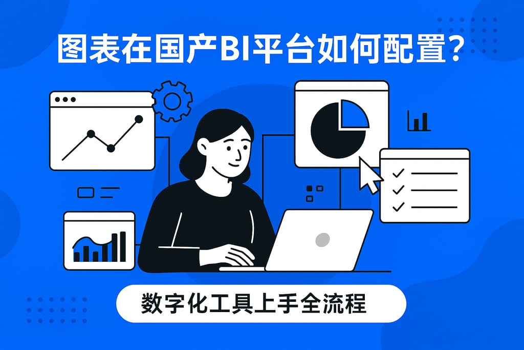 图表在国产BI平台如何配置？数字化工具上手全流程