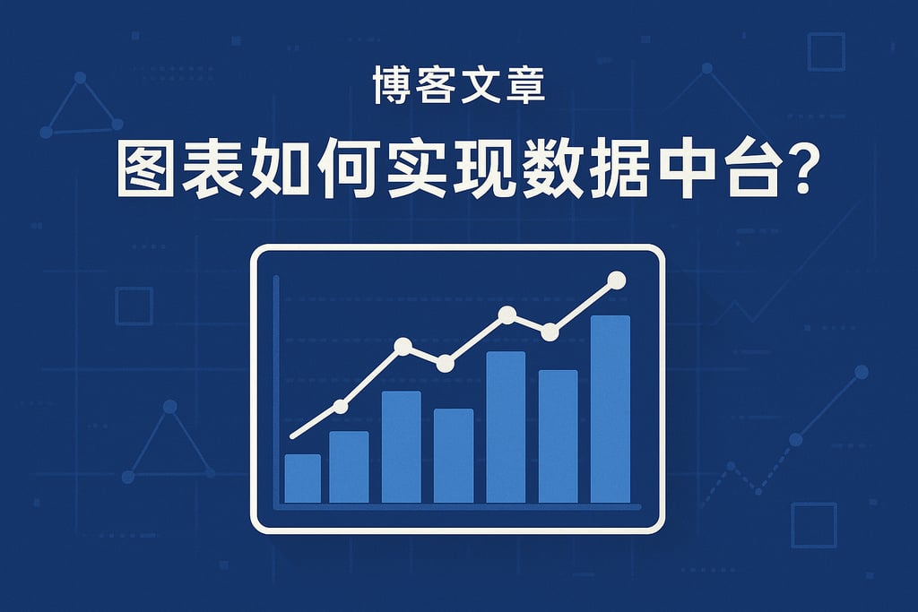 图表如何实现数据中台？柱状图与折线图技术融合