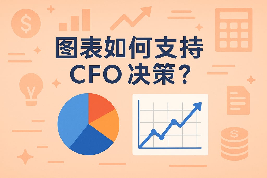图表如何支持CFO决策？饼图与折线图指标模板