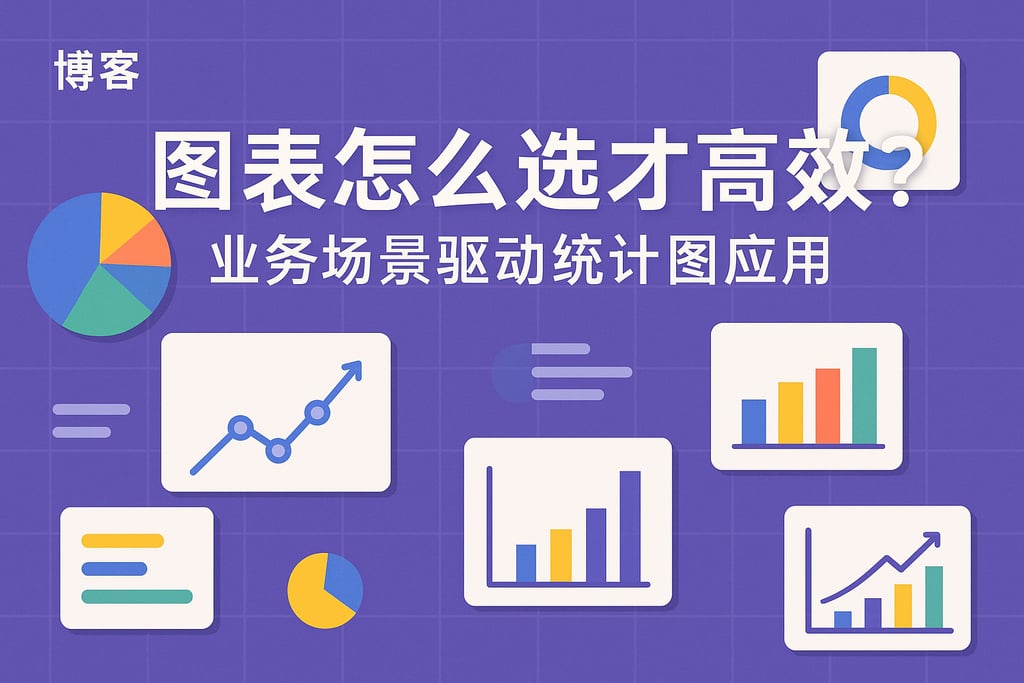 图表怎么选才高效？业务场景驱动统计图应用