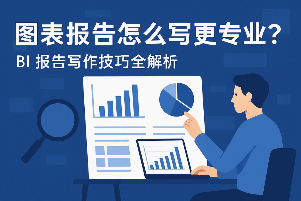 图表报告怎么写更专业？BI报告写作技巧全解析