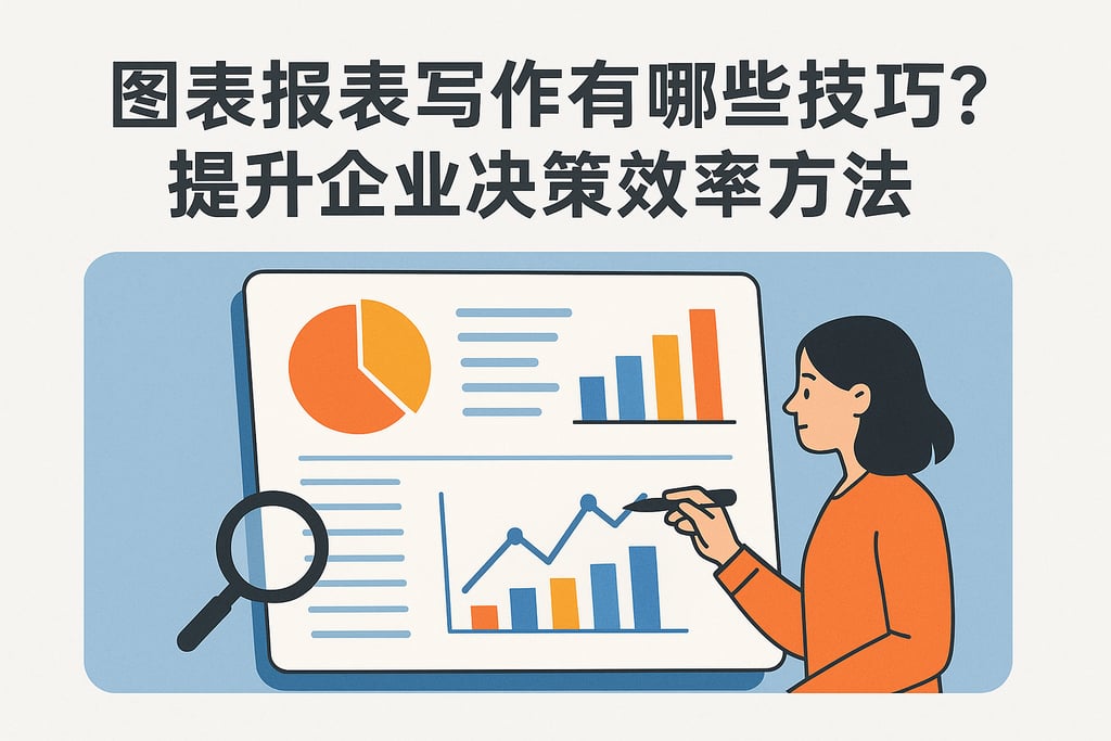 图表报表写作有哪些技巧？提升企业决策效率方法