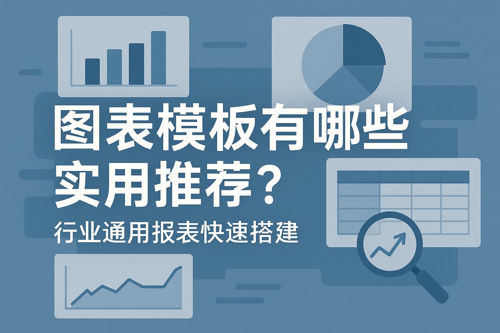 图表模板有哪些实用推荐？行业通用报表快速搭建