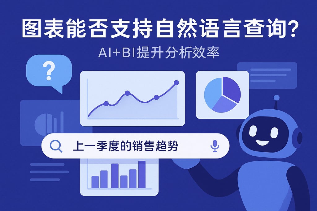 图表能否支持自然语言查询？AI+BI提升分析效率