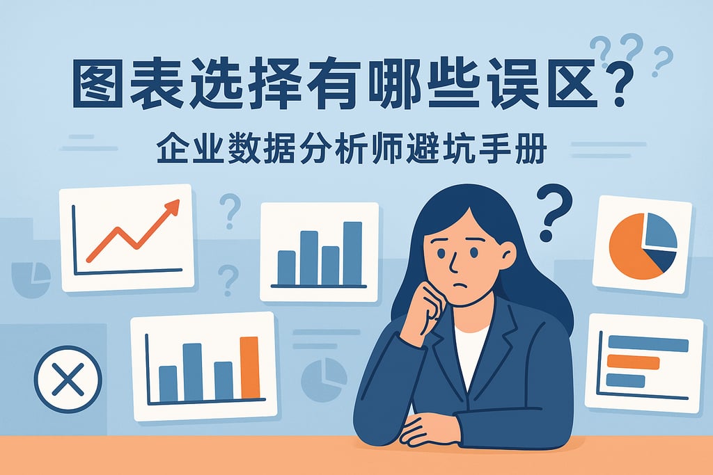 图表选择有哪些误区？企业数据分析师避坑手册