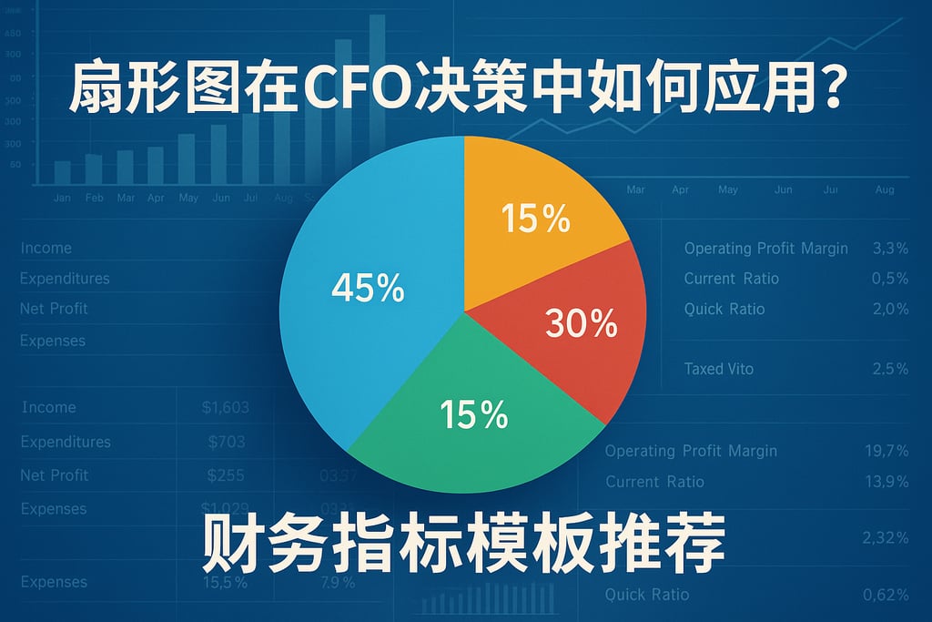 扇形图在CFO决策中如何应用？财务指标模板推荐