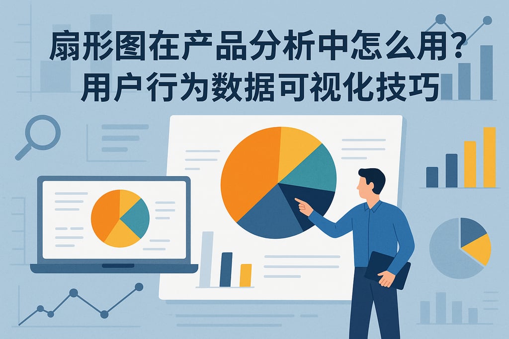 扇形图在产品分析中怎么用？用户行为数据可视化技巧