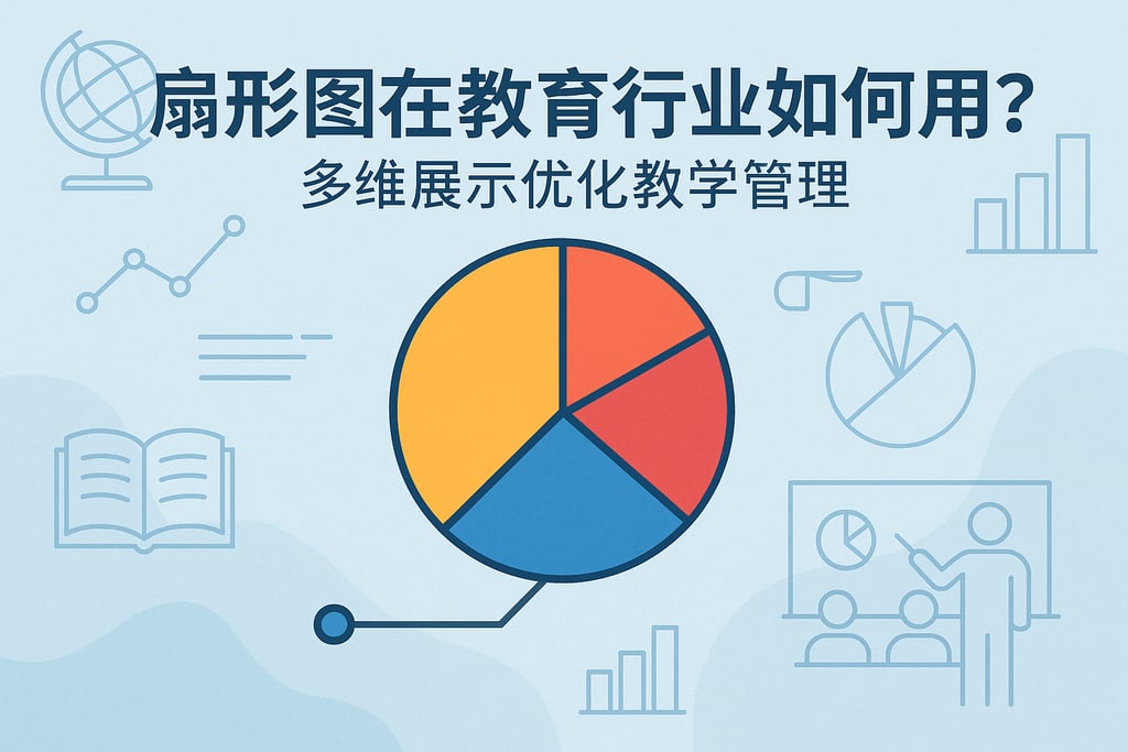 扇形图在教育行业如何应用？多维展示优化教学管理