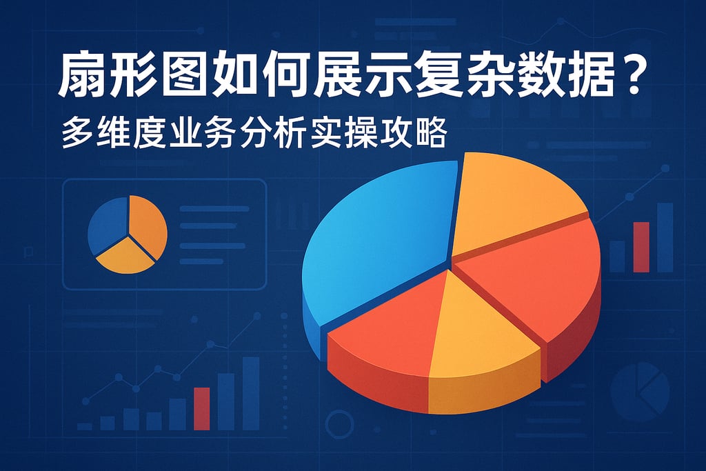 扇形图如何展示复杂数据？多维度业务分析实操攻略