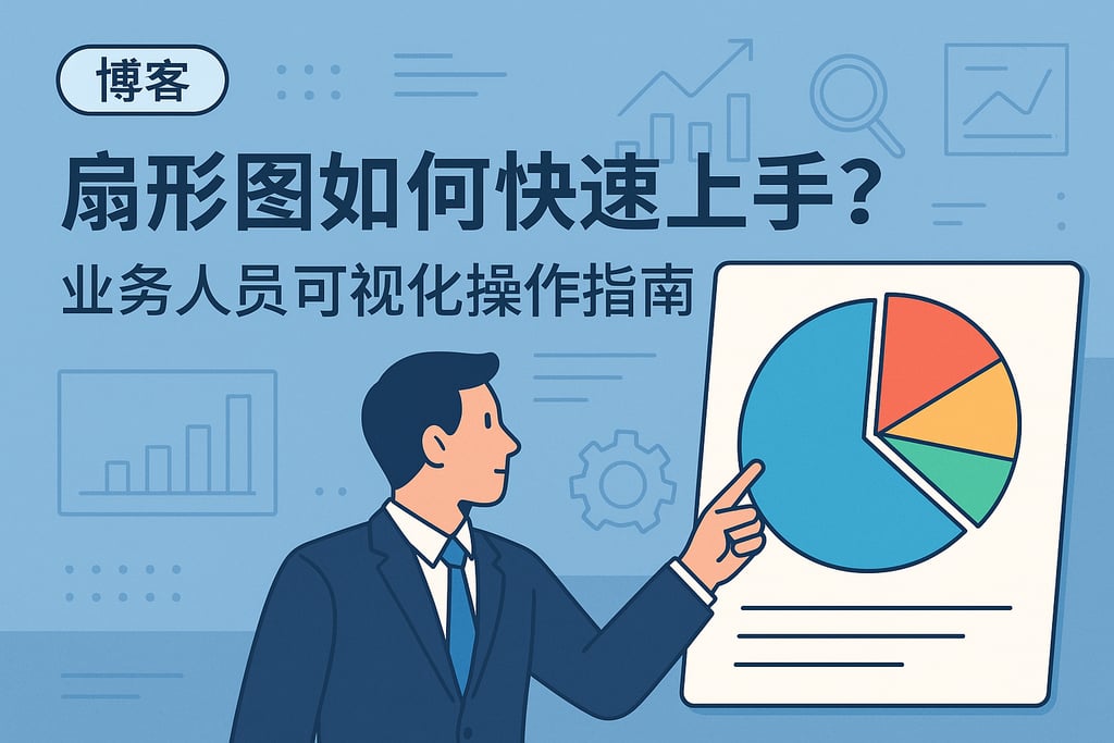 扇形图如何快速上手？业务人员可视化操作指南