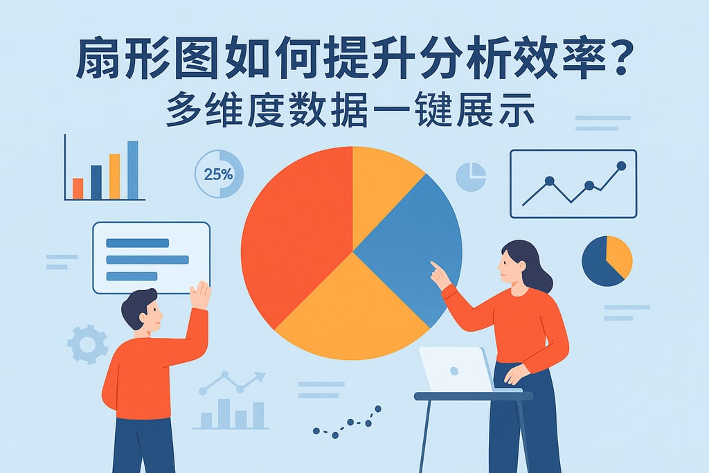 扇形图如何提升分析效率？多维度数据一键展示