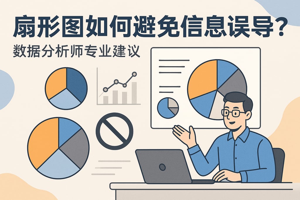扇形图如何避免信息误导？数据分析师专业建议