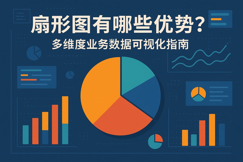扇形图有哪些优势？多维度业务数据可视化指南
