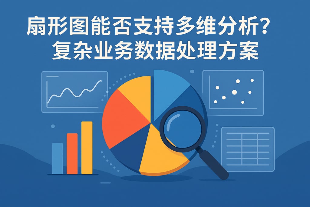 扇形图能否支持多维分析？复杂业务数据处理方案