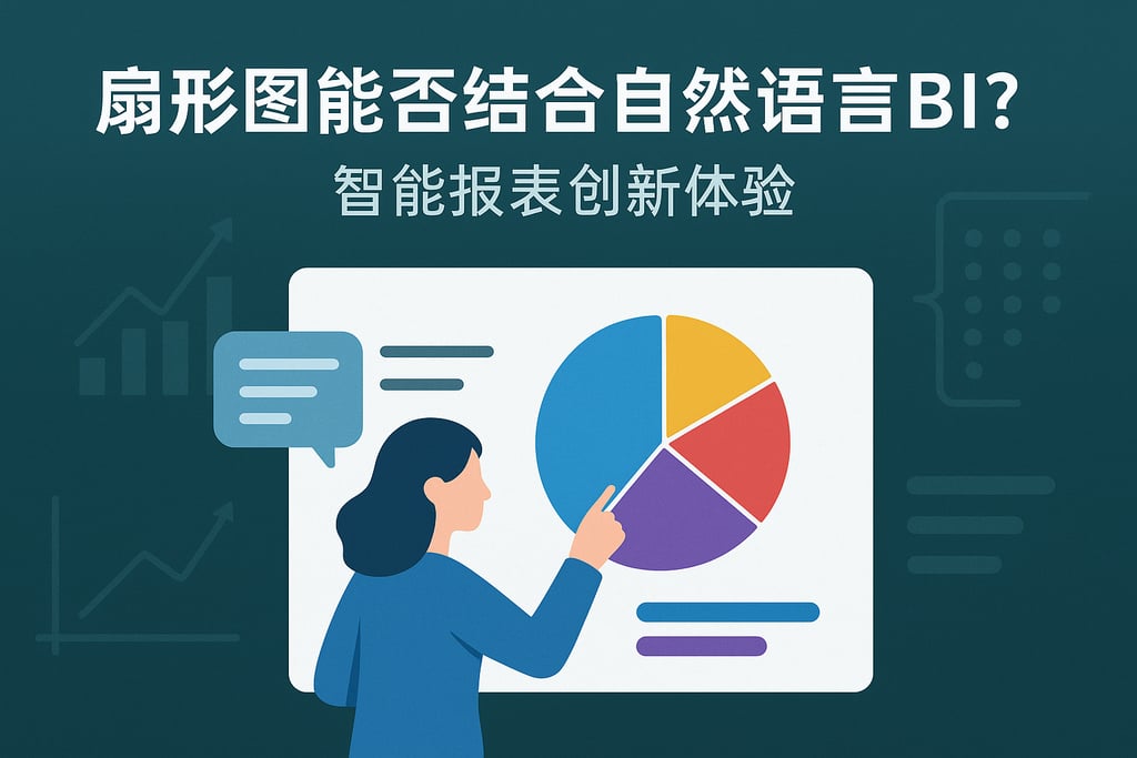 扇形图能否结合自然语言BI？智能报表创新体验