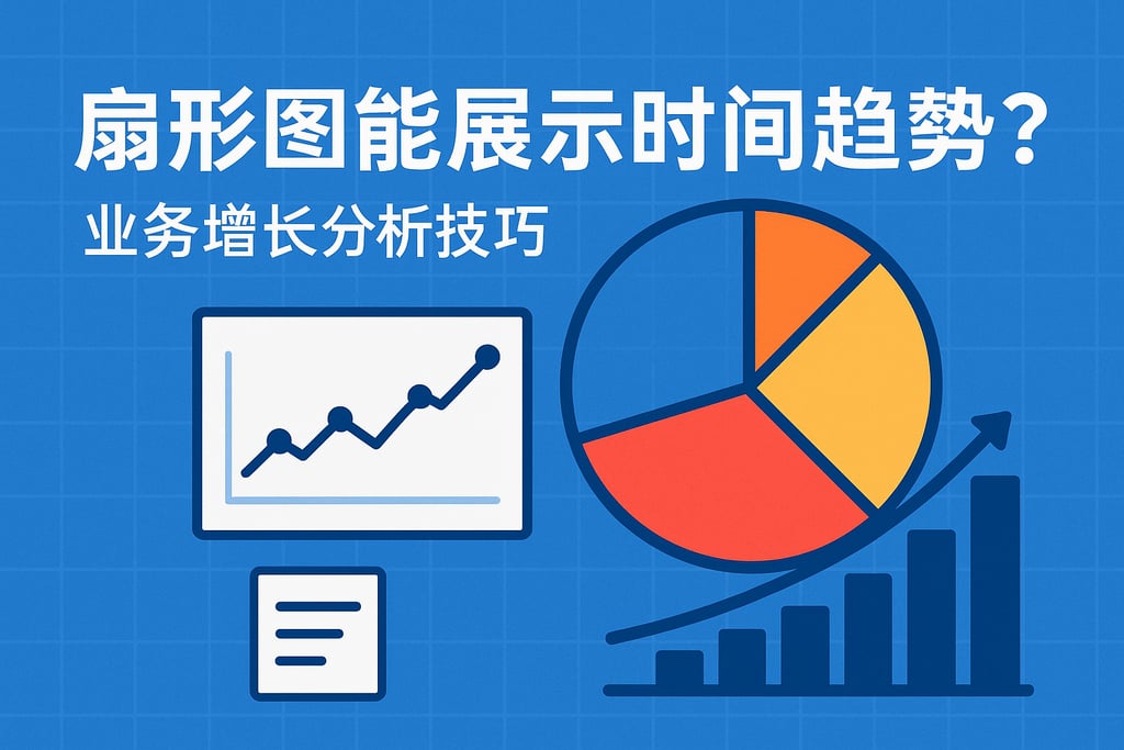 扇形图能展示时间趋势吗？业务增长分析技巧