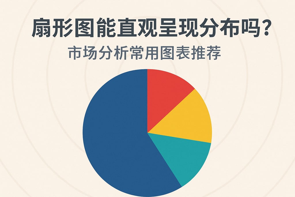 扇形图能直观呈现分布吗？市场分析常用图表推荐