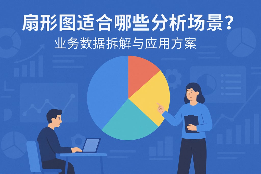 扇形图适合哪些分析场景？业务数据拆解与应用方案