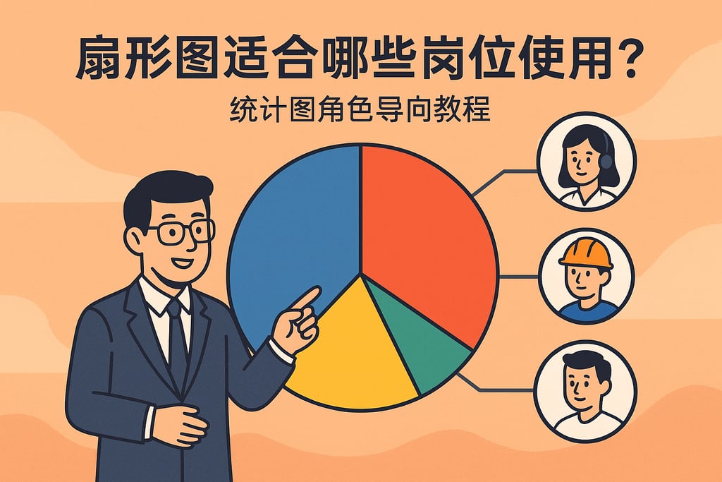 扇形图适合哪些岗位使用？统计图角色导向教程