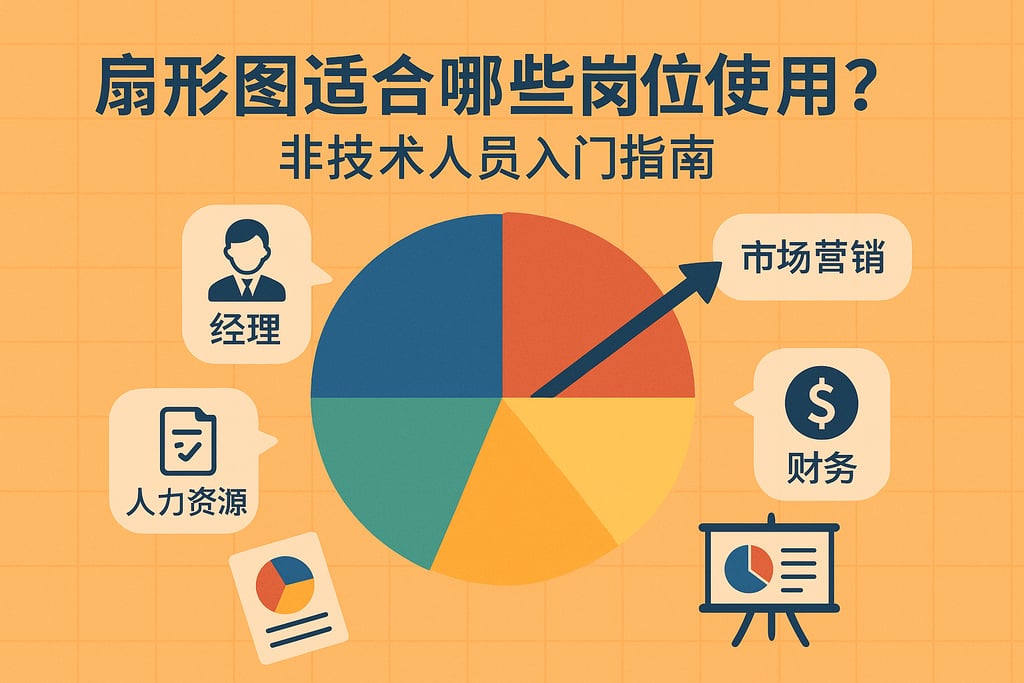 扇形图适合哪些岗位使用？非技术人员入门指南