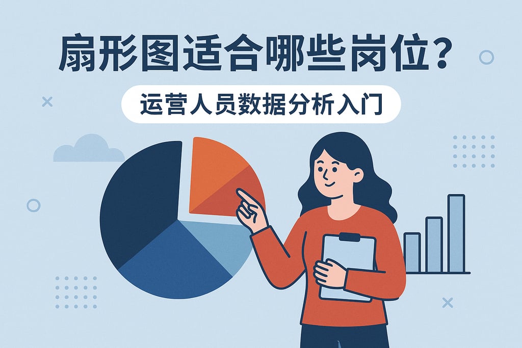 扇形图适合哪些岗位？运营人员数据分析入门