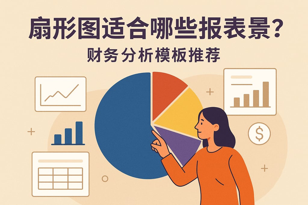 扇形图适合哪些报表场景？财务分析模板推荐