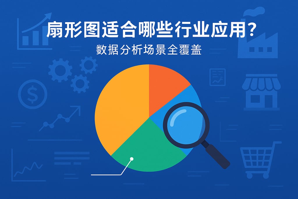 扇形图适合哪些行业应用？数据分析场景全覆盖