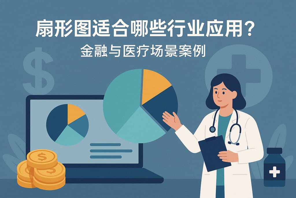 扇形图适合哪些行业应用？金融与医疗场景案例