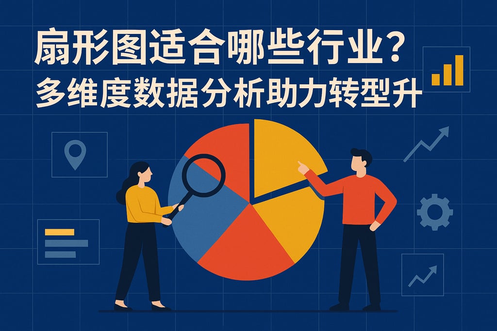 扇形图适合哪些行业？多维度数据分析助力转型升级