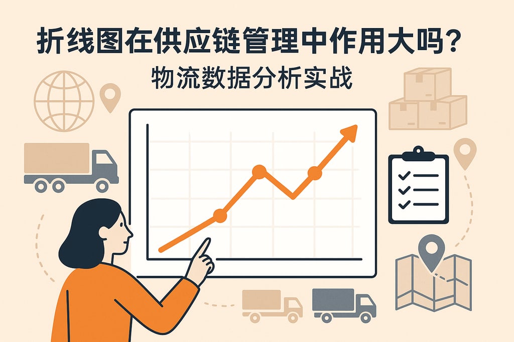 折线图在供应链管理中作用大吗？物流数据分析实战