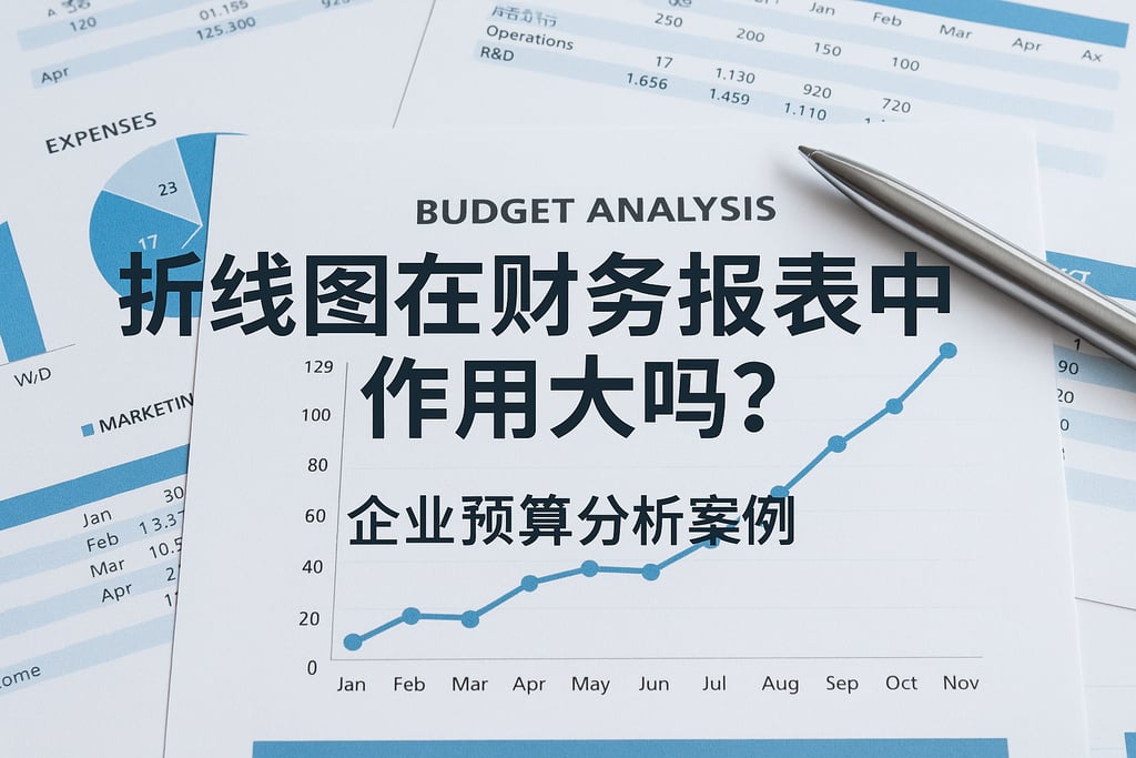 折线图在财务报表中作用大吗？企业预算分析案例