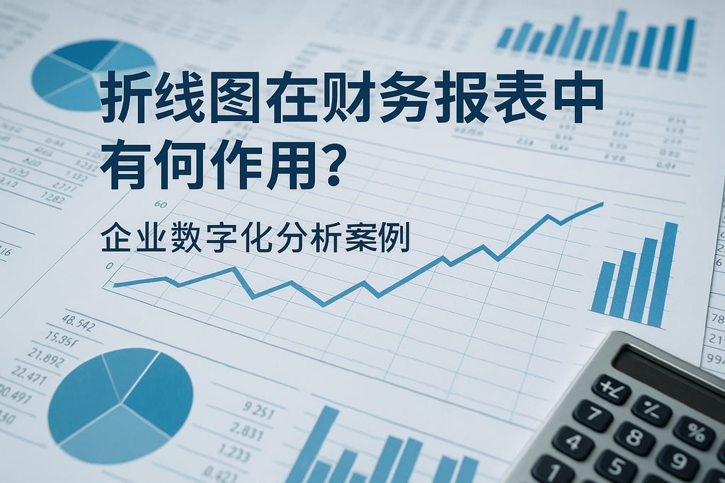 折线图在财务报表中有何作用？企业数字化分析案例