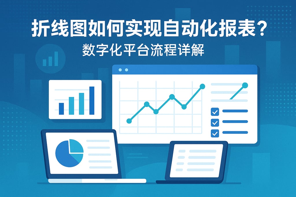 折线图如何实现自动化报表？数字化平台流程详解