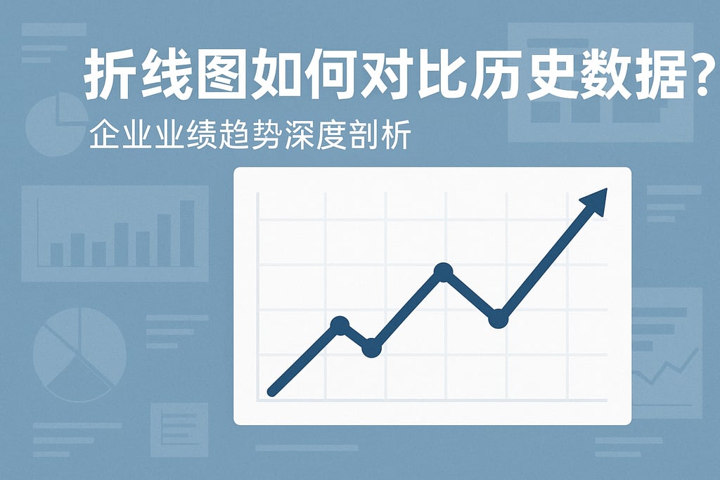 折线图如何对比历史数据？企业业绩趋势深度剖析