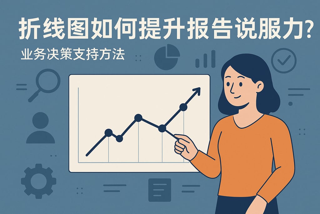 折线图如何提升报告说服力？业务决策支持方法
