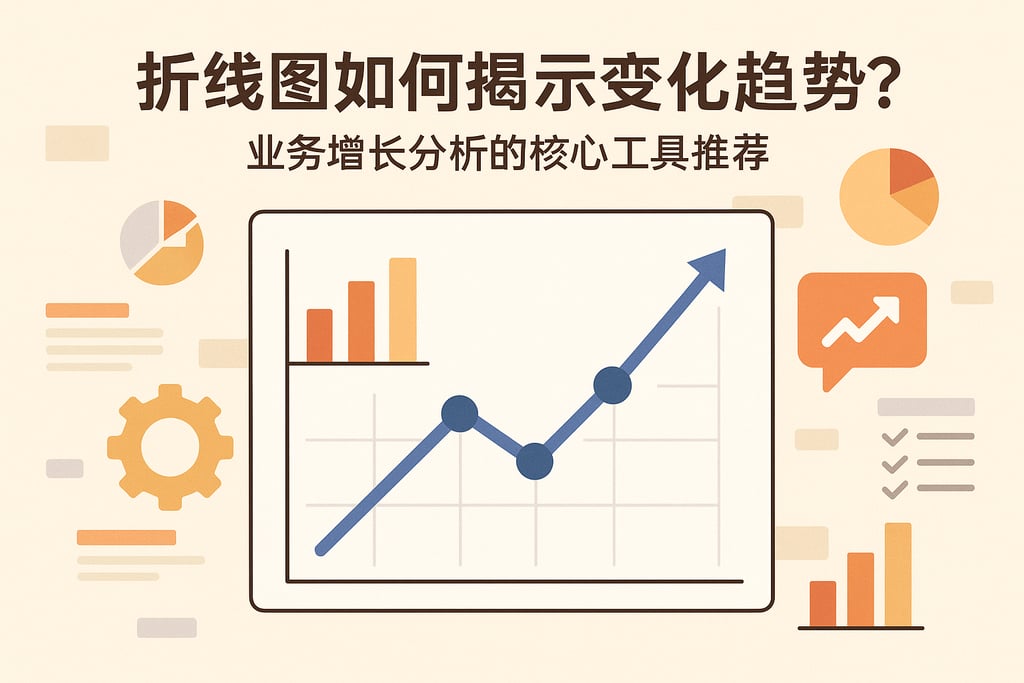 折线图如何揭示变化趋势？业务增长分析的核心工具推荐