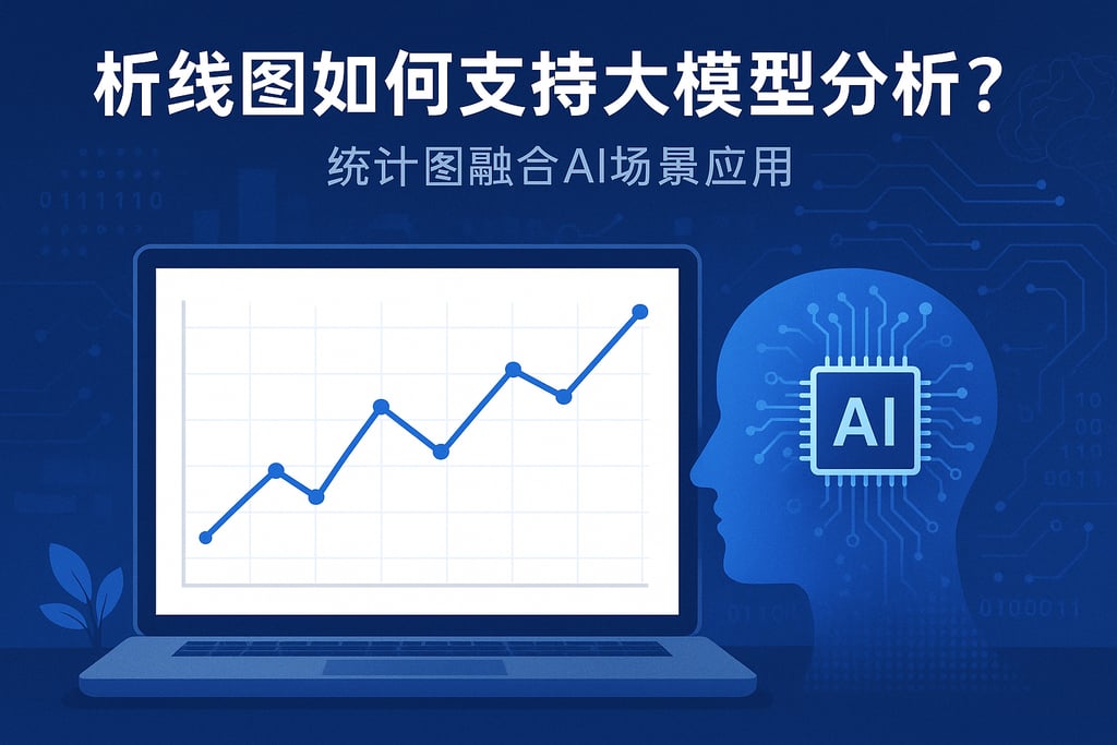 折线图如何支持大模型分析？统计图融合AI场景应用