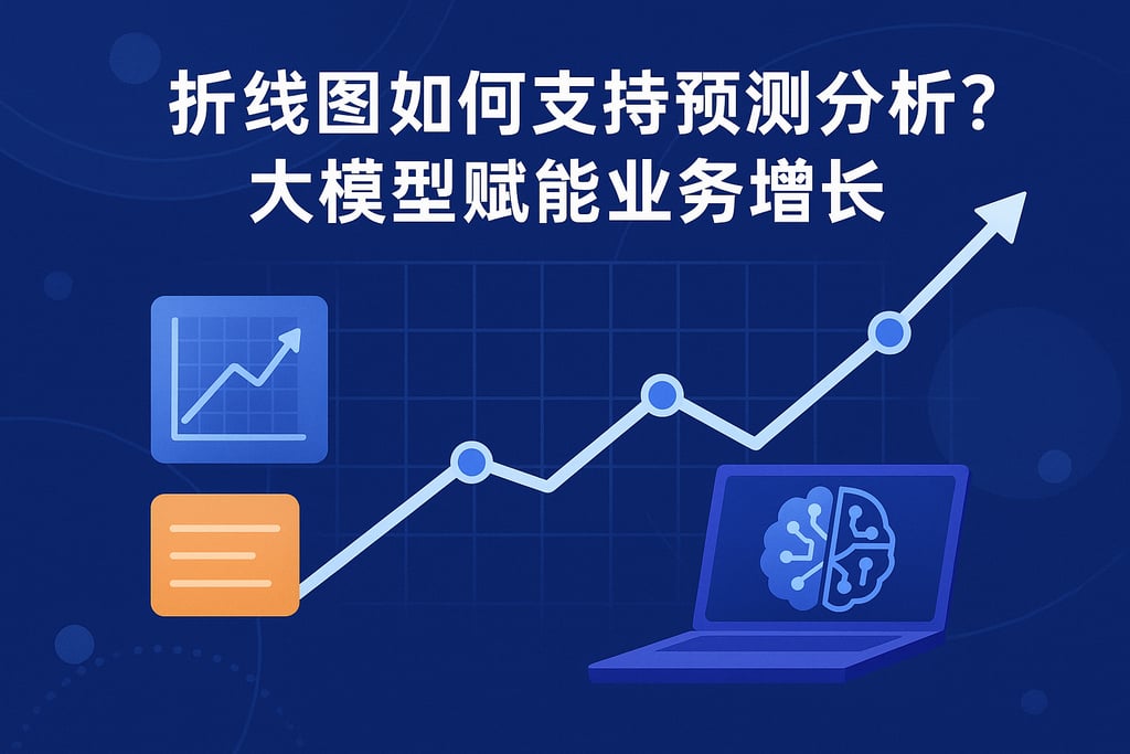 折线图如何支持预测分析？大模型赋能业务增长