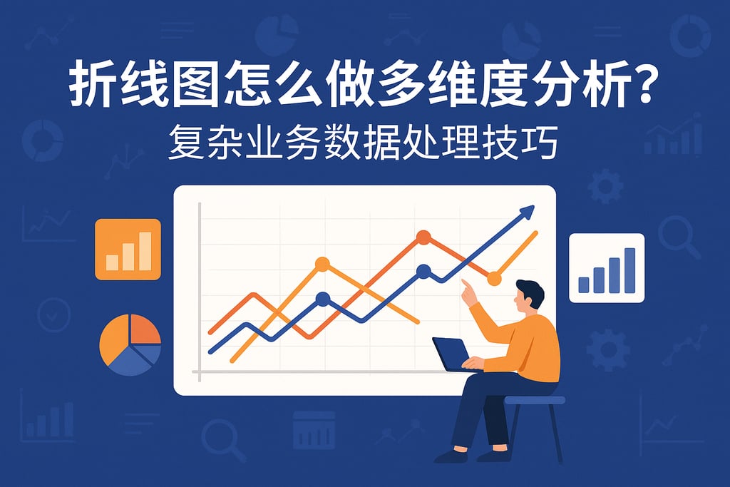 折线图怎么做多维度分析？复杂业务数据处理技巧