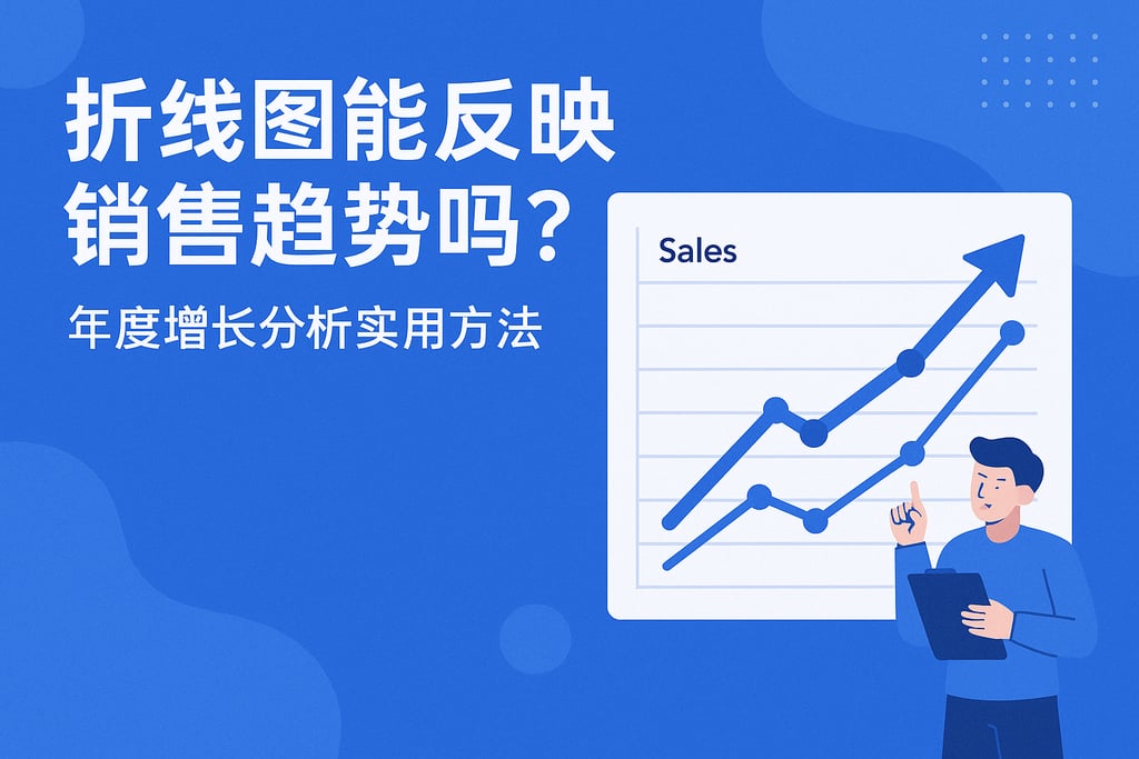 折线图能反映销售趋势吗？年度增长分析实用方法